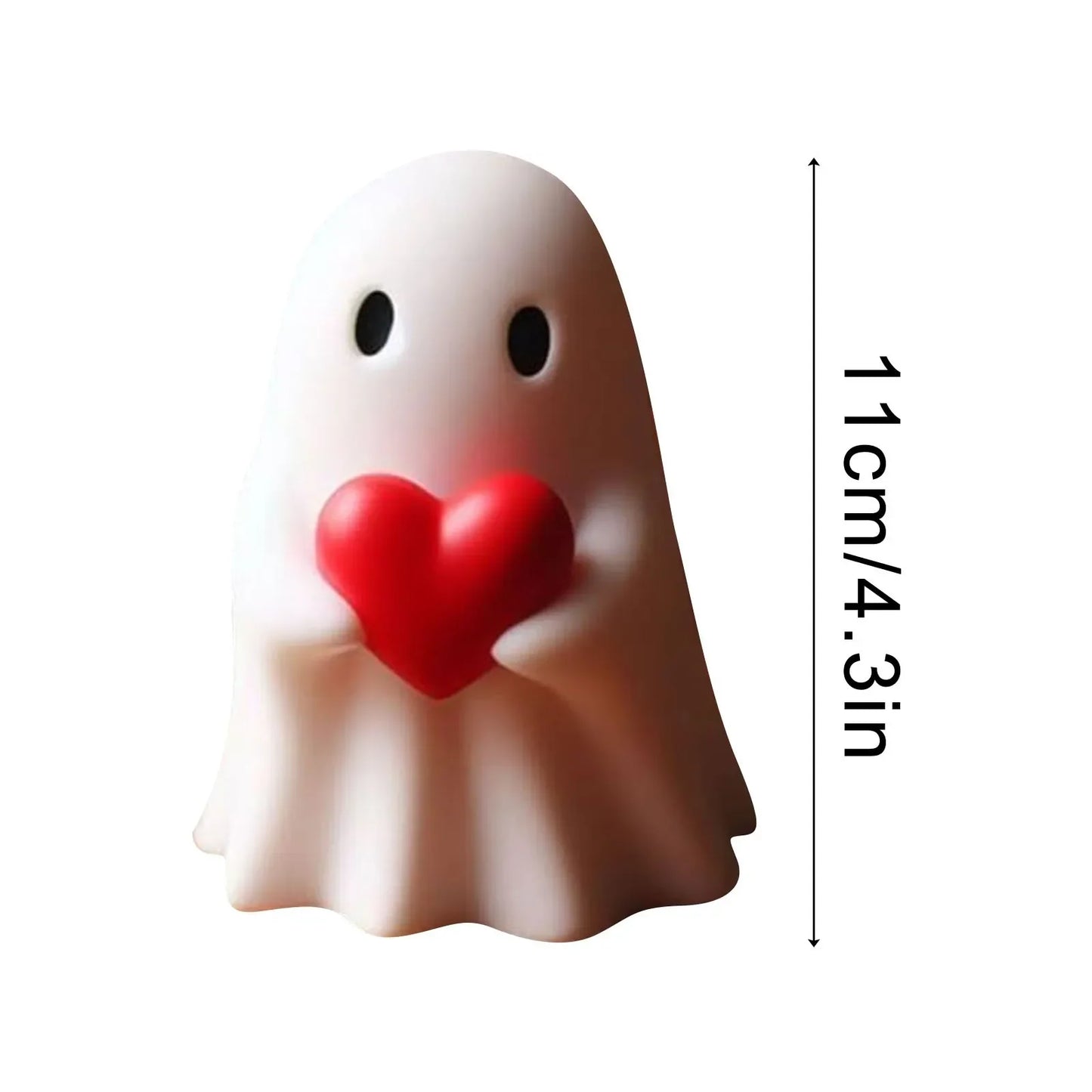 2024 New Halloween Middle Finger Love Ghost Ornaments Halloween Decoration Halloween Ornaments 1